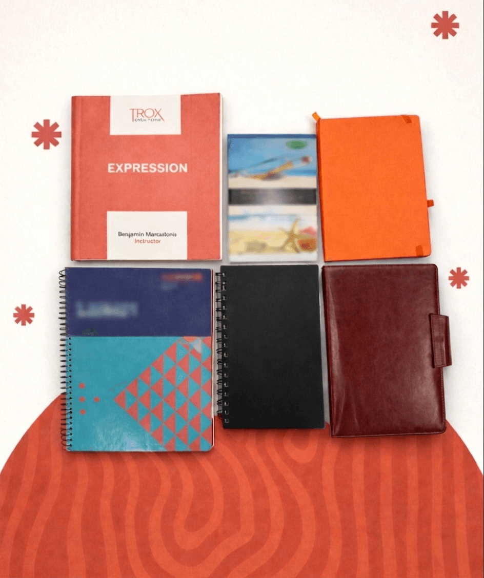 Trox Creations notebook collection